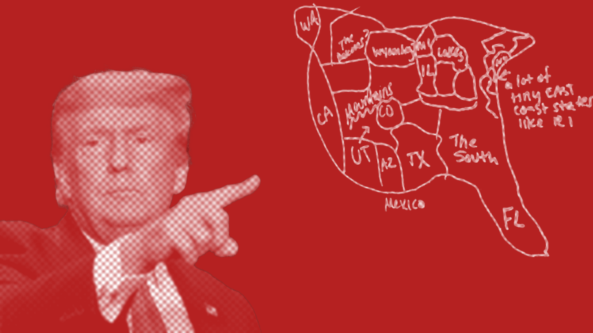 Trump Asks If Colorado is One Of The States He Can Find On The Map