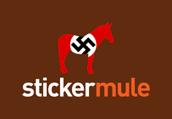 Sticker Mule Shows Support for Trump with “Special” Discount: Half-Price MAGA Hats and Nazi Flags