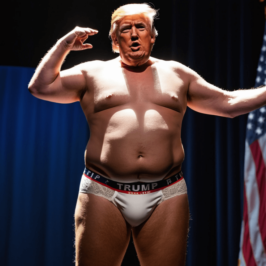 “Trump’s New Fashion Line: A Dressed-Down Success”