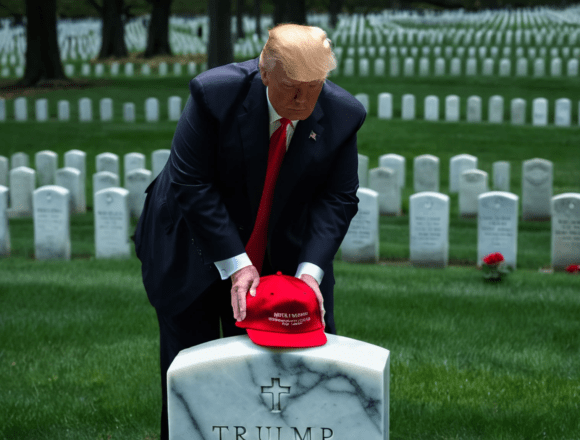 Trump Arlington cemetery