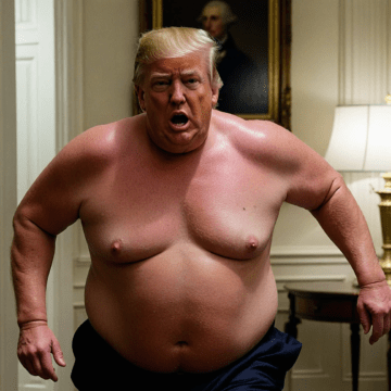 Fat Donald Trump