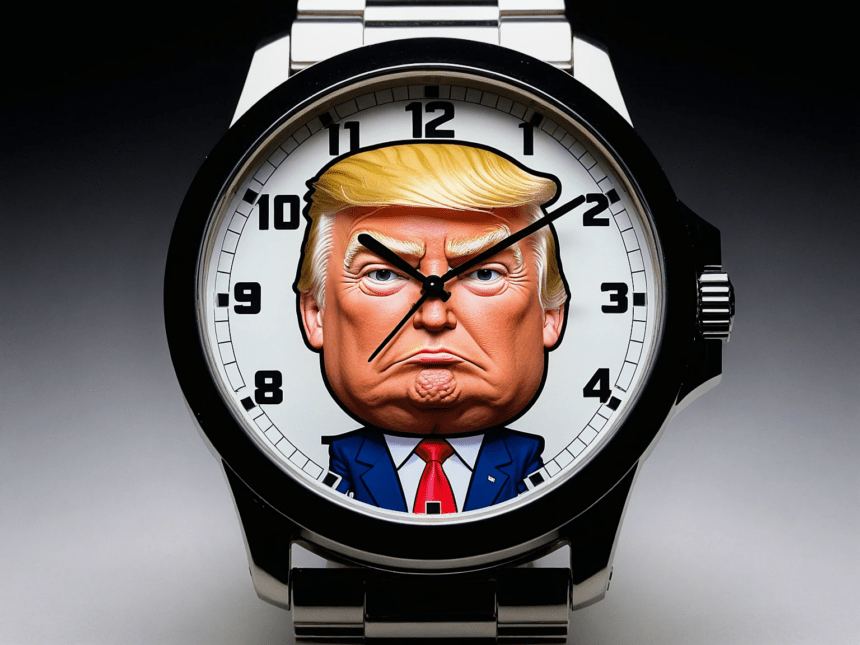 Donald Trump Watch Only Tells You Why Other Watches Can’t Tell Time