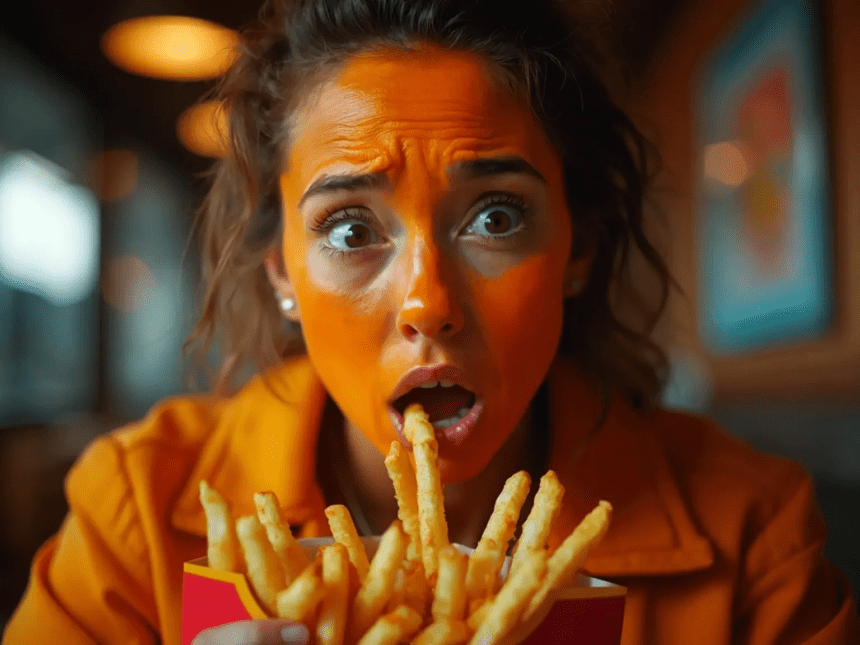 McDonald’s Hit with Lawsuit Over New “Orange Bronzer Fries” – Customers Turn Shades of Trump