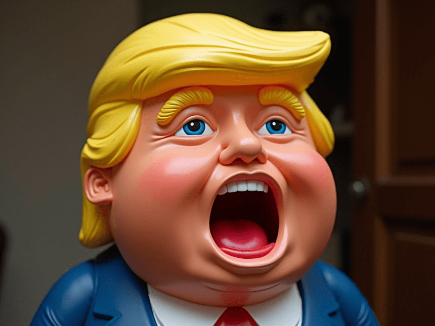 Trump blow up doll