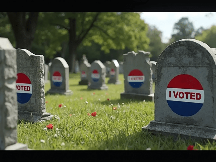 dead people voting