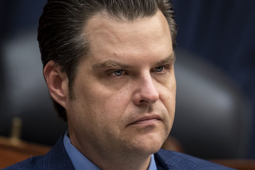 House Ethics Committee Shocked to Discover Matt Gaetz’s Complete Lack of Ethics